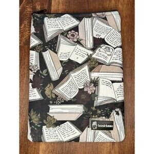 Book Beau Book Sleeve Size "Mini" Floral Book Print EUC!!